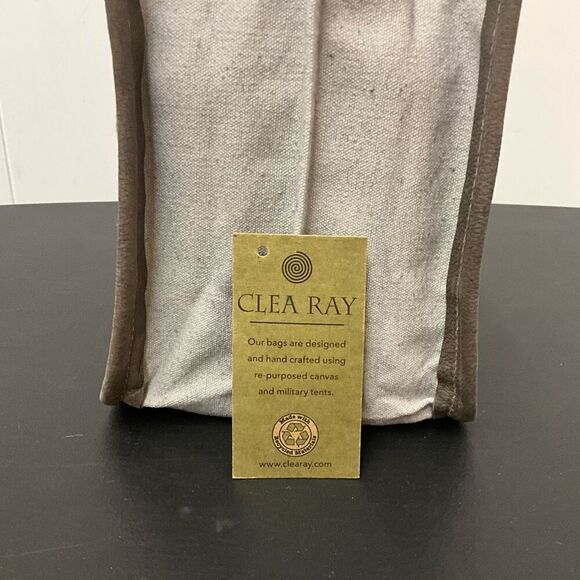 Brand New Clea Ray Canvas and Leather Wine Beer Drink Holder Holds 6 Bottles - Picture 9 of 9